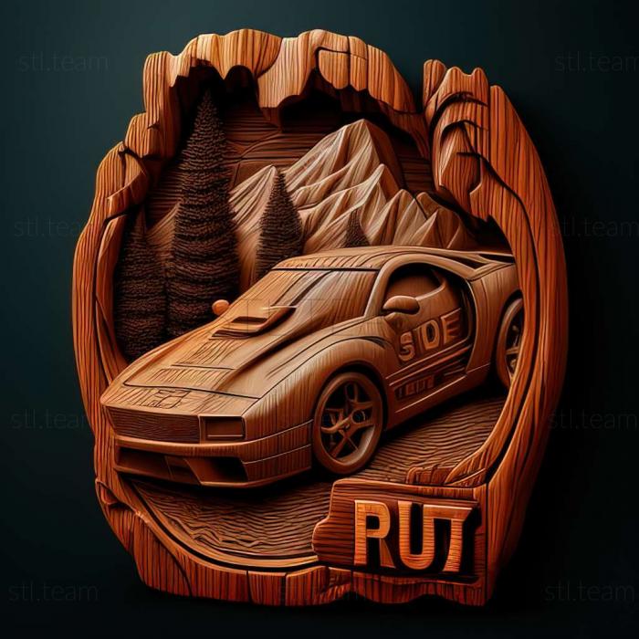3D модель Игра Need for Speed III Hot Pursuit (STL)